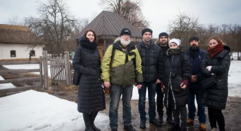 Перша етнографічна поїздка творчої команди проекта “Мавка. Лісова пісня” у Пирогово